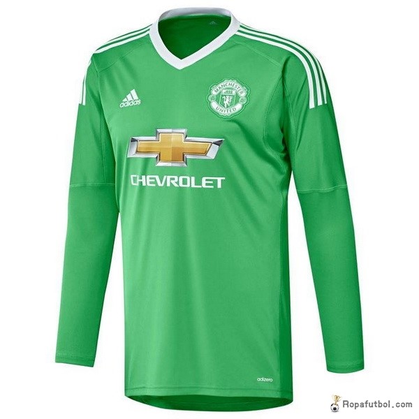 Camiseta Manchester United Replica Segunda Ropa ML Portero 2017/18